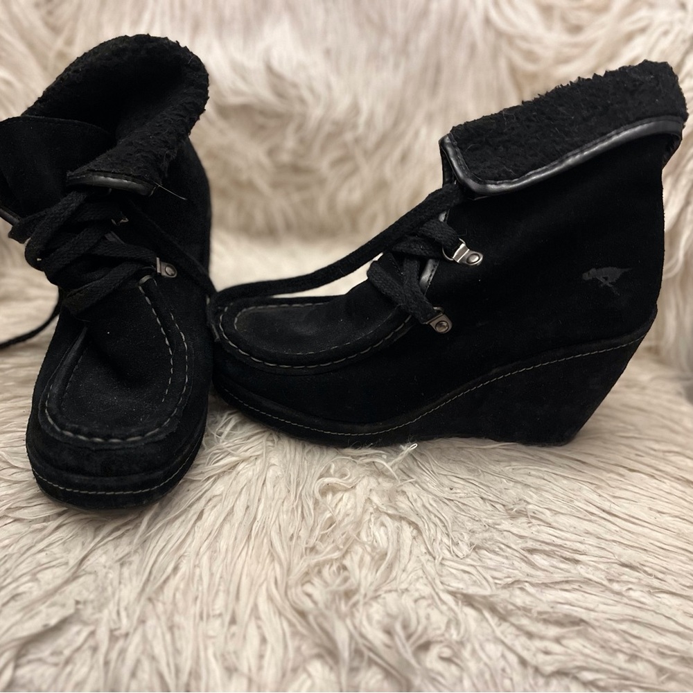 Suede booties - Picture 2 of 2
